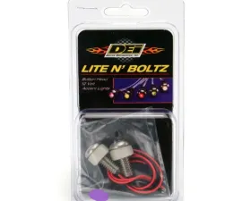 Design Engineering DEI Led Lighted Button Head Boltz Purple - 2-Pack