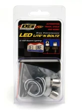 Design Engineering DEI Led Lite N Boltz License Plate Lighting Kit - Polished - 2-Pc                                     - 30310 - Image 2