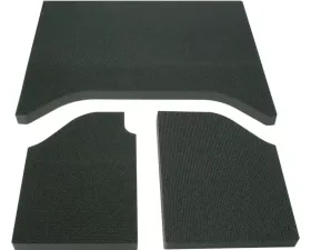 Design Engineering DEI Jeep Wrangler Sound Deadening Headliner2007-2010 2-Door - 3 Piece Black