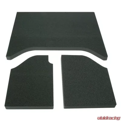 Design Engineering DEI Jeep Wrangler Sound Deadening Headliner2007-2010 2-Door - 3 Piece Black - 50132