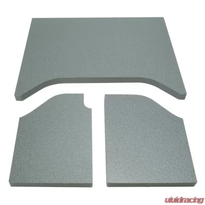 Design Engineering DEI Jeep Wrangler Sound Deadening Headliner2007-2010 2-Door - 3 Piece Gray - 50134