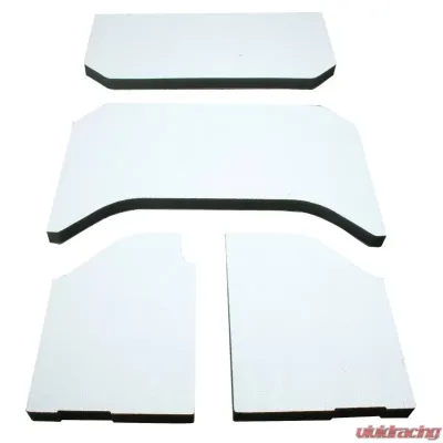 Design Engineering DEI Jeep Wrangler Sound Deadening Headliner2007-2010 4-Door - 4 Piece White - 50135