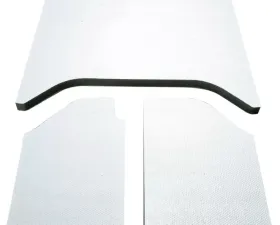 Design Engineering DEI Jeep Wrangler Sound Deadening Headliner2007-2010 2-Door - 3 Piece White