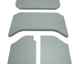 Design Engineering DEI Jeep Wrangler Sound Deadening Headliner 2011-2018 Jk 4-Door - 4 Piece Gray