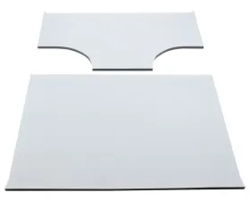 Design Engineering DEI Jeep Wrangler Sound Deadening Headliner 2003-2006 Tj - 2 Piece White