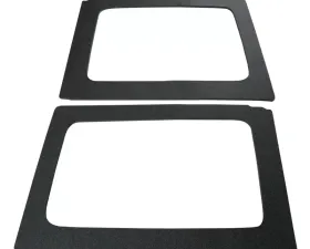Design Engineering DEI Jeep Wrangler Sound Deadening Rear Side Window - 2011-2018 Jk  4-Door Rear Black