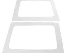 Design Engineering DEI Jeep Wrangler Sound Deadening Rear Side Window - 2011-2018 Jk  4-Door Rear White