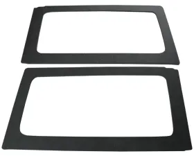 Design Engineering DEI Jeep Wrangler Sound Deadening Rear Side Window - 2011-2018 Jk  2-Door Rear Black