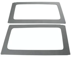 Design Engineering DEI Jeep Wrangler Sound Deadening Rear Side Window - 2011-2018 Jk  2-Door Rear Gray