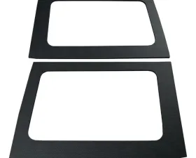 Design Engineering DEI Jeep Wrangler Sound Deadening Rear Side Window - 2011-18 Jk 4Dr Leather Look Blk