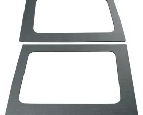 Design Engineering DEI Jeep Wrangler Sound Deadening Rear Side Window-2011-18 Jk 4-Dr Leather Look Gray