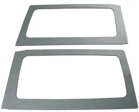 Design Engineering DEI Jeep Wrangler Sound Deadening Rear Side Window-2011-18 Jk 2Dr Leather Look Gray