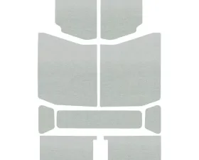 Design Engineering DEI Jeep Jl 4Dr 2018-Up Headliner Kit White 9Pc