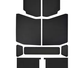 Design Engineering DEI Jeep Jl 4Dr 2018-Up Headliner Kit Black Leather Look  9Pc