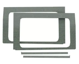 Design Engineering DEI Jeep Jl 4Dr 2018-Up Side Window Gray 4Pc
