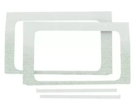 Design Engineering DEI Jeep Jl 4Dr 2018-Up Side Window White 4Pc