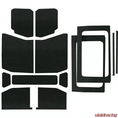 Design Engineering DEI Jeep Jl 4Dr 2018-Up Headliner Kit Black 13Pc Combo Kit - 50178