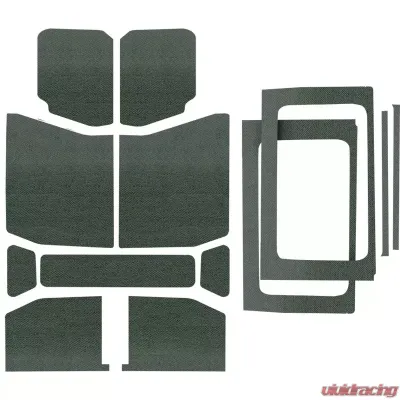 Design Engineering DEI Jeep Jl 4Dr 2018-Up Headliner Kit Gray 13Pc Combo Kit - 50179