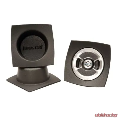 Design Engineering DEI Boom Mat Speaker Baffles- Pair - 4" Round Slim - 50311