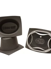 Design Engineering DEI Boom Mat Speaker Baffles- Pair - 6"X8" Oval                                     - 50370 - Image 2