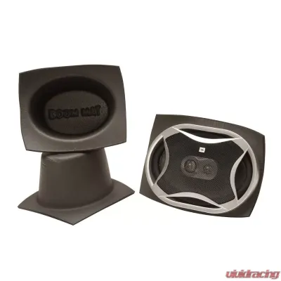 Design Engineering DEI Boom Mat Speaker Baffles- Pair - 6"X8" Oval - 50370