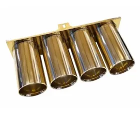 Novitec Exhaust Tips Gold Plated McLaren 765LT 2021+