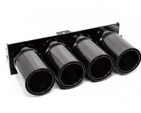 Novitec Exhaust Tips Black w/Carbon Cover McLaren 765LT 2021+