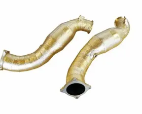 Novitec Gold Plated Cat Pipes w/Heat Protection McLaren 765LT 2021+