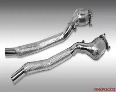 Novitec 100-Cell Sport Replacement Metal Catalyst Pair Ferrari GTC4 Lusso V8 17-18 - F1 555 38