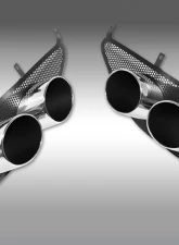 Novitec Polished Exhaust Tips w/Mesh Insert Ferrari Portofino 2018-2021                                     - F1 333 22 - Image 9