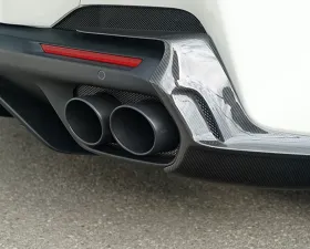 Novitec Black Exhaust Tips w/ Mesh Insert Ferrari Portofino 2018-2021