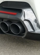 Novitec Black Exhaust Tips w/ Mesh Insert Ferrari Portofino 2018-2021                                     - F1 333 BL - Image 9