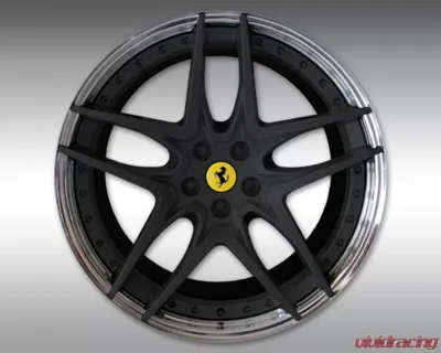 Novitec NF7 21x12 Black Rear Forged Wheel Ferrari 488 GTB | 488 Spider 15-17 - F4 488 04