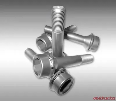 Novitec Titanium 10 Piece Wheel Bolt Set For Novitec Spacers 20mm + 25mm Ferrari F12 Berlinetta 13-17 - F5 222 16