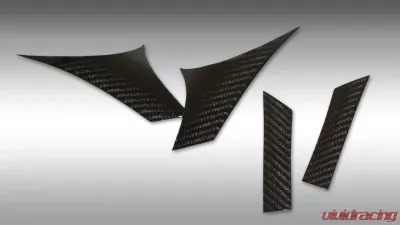 Novitec Carbon Fiber Mirror Cover Set Ferrari 488 Pista - F6 488 75