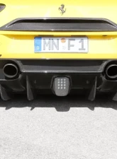 Novitec Carbon Fiber Rear Diffuser  Ferrari 488 GTB | 488 Spider 2016-2021                                     - F6 488 51 - Image 2