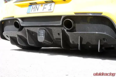 Novitec Carbon Fiber Rear Diffuser Air Opening  Ferrari 488 GTB | 488 Spider 2016-2021 - F6 488 54