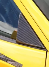 Novitec Carbon Fiber Triangle Cover For Side Window  Ferrari 488 GTB | 488 Spider 2016-2021                                     - F6 488 55 - Image 2