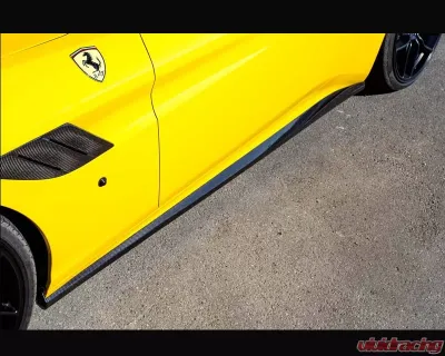 Novitec Set of Side Panels in Visible Carbon for Ferrari California T 2015-2017 - F6 888 74