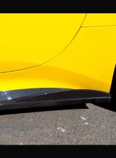 Novitec Side Panel Fins in Visible Carbon for Ferrari California T 2015-2017                                     - F6 888 75 - Image 2