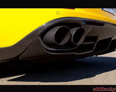 Novitec Rear Bumper Diffusor Skirts in Visible Carbon for Ferrari California T 2015-2017 - F6 888 79