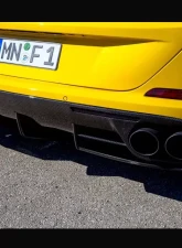 Novitec Rear Bumper Attachment in Visible Carbon for Ferrari California T 15-17                                     - F6 888 82 - Image 2