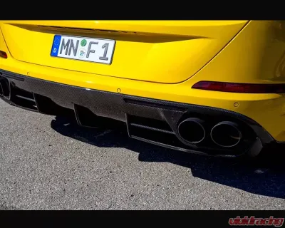 Novitec Rear Bumper Attachment in Visible Carbon for Ferrari California T 15-17 - F6 888 82