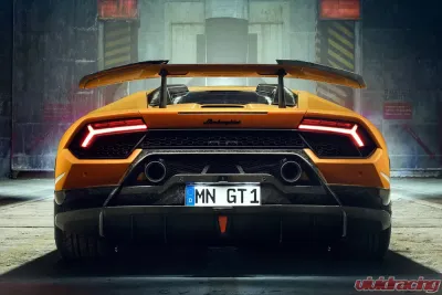 Novitec Stainless Steel Covered Power Optimized Race Exhaust System No Flap Regulation Lamborghini Huracan Performante 2019 - L1 222 50