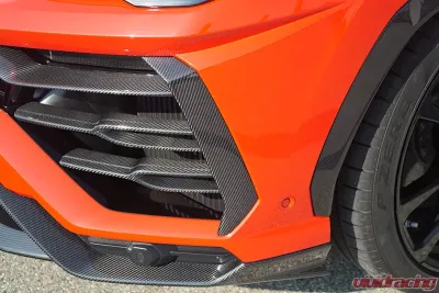 Novitec Carbon Fiber Front Bumper Canards Lamborghini Urus 2019+ - L6 333 50