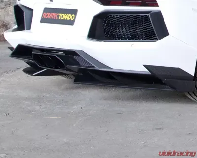 Novitec Carbon Fiber Rear Diffuser Lamborghini Aventador 2012-2020 - L6 111 31