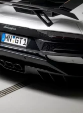 Novitec Visible Carbon Fiber Rear Bumper Attachment Lamborghini Aventador                                     - L6 111 61 - Image 2