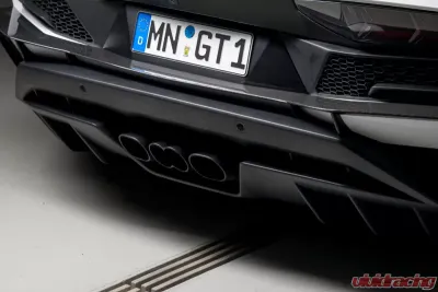 Novitec Visible Carbon Fiber Rear Bumper Diffusor Bars Lamborghini Aventador - L6 111 62