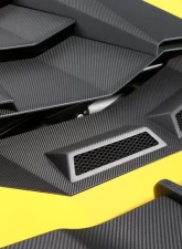 Novitec Torado Engine Bonnet Air Vent for Lamborghini Aventador LP 750-4 SV 2016-2020, Carbon Fiber                                     - L6 111 81 - Image 2