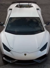 Novitec Visible Carbon Front Lip Spoiler Lamborghini Huracan RWD                                     - L6 222 35 - Image 3